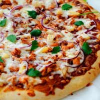 Grilled Chicken Pizza